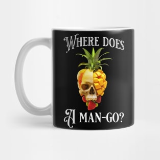Man-Go: The Juicy Enigma Mug